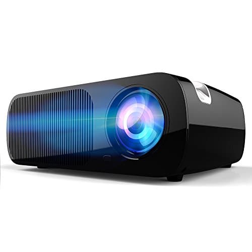 Rray Video Projector 2600 Lumens LCD TFT Display HD Red and Blue 3D Effect