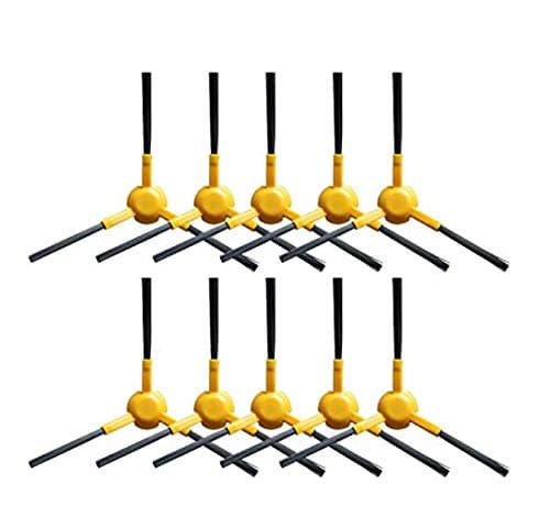 Softgear SG 10-Pack Replacment Spining Side Brushes for Ecovacs DEEBOT N78 M85 M88 M80 Pro M81 R95 SLIM2 Robotic Vacuum Cleaner