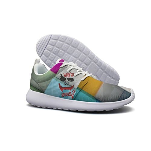 GDDF HXB Pattern Sports Running Shoes Why So Serious Blood Clown Casual Shoes Fashion Lightweight Shoes For Women/Girls