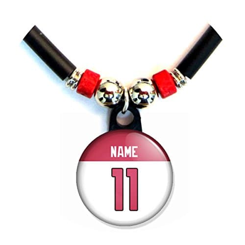 Arizona Football Jersey Necklace Personalized with Your Name and Number