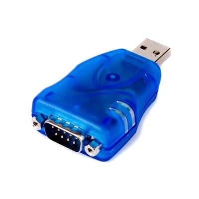 1 port USB to RS232 adapter with detachable USB cable