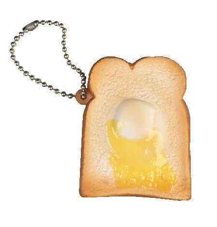 Tokyo Bakery Newest Release Super Soft Fluffy Mini Melted Butter and Honey Toast Squishy with Delicious Aroma