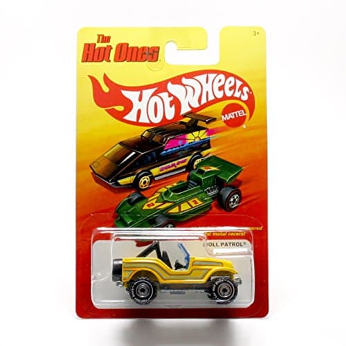 ROLL PATROL (CHASE PIECE - LIMITED EDITION "THE HOT ONES" TIRES) * The Hot Ones * 2011 Release of the 80's Classic Series - 1:64 Scale Throw Back HOT WHEELS Die-Cast Vehicle