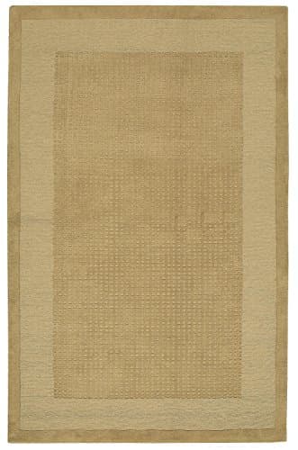 Nourison Westport Sand Rectangle Area Rug, 5-Feet by 8-Feet (5' x 8')