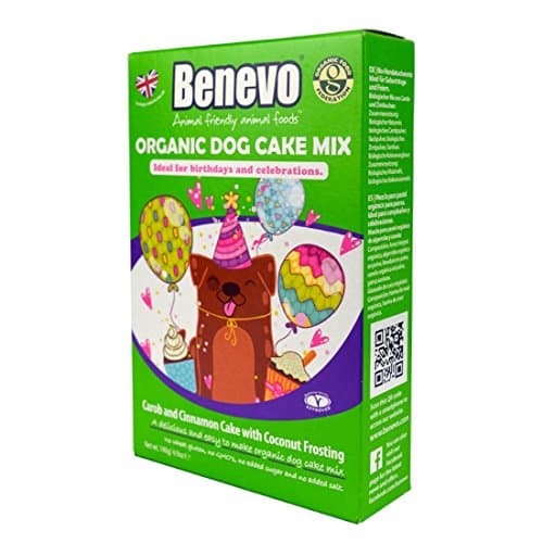 Benevo Organic Dog Cake Mix With Frosting 140g (Pack of 6)