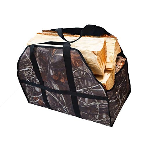 Firewood Log Carrier Firewood log Tote - Best Bag for carrying Logs