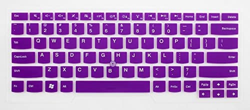 HYAIT 1Pcs Colorful Silicone Keyboard Protector Skin Cover for ThinkPad E330/335/430/430C/431/435/445,S430,L330,T430,T430U,X230 SEMI-PURPLE