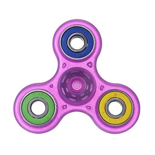 Eaguem Multicolor Hand Spinner Stress Reducer ADHD EDC Focus Fidget Toys with ball bearing