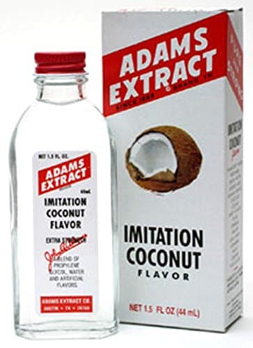 Adams Extract ~ 1.5 oz bottle ~ (Coconut)