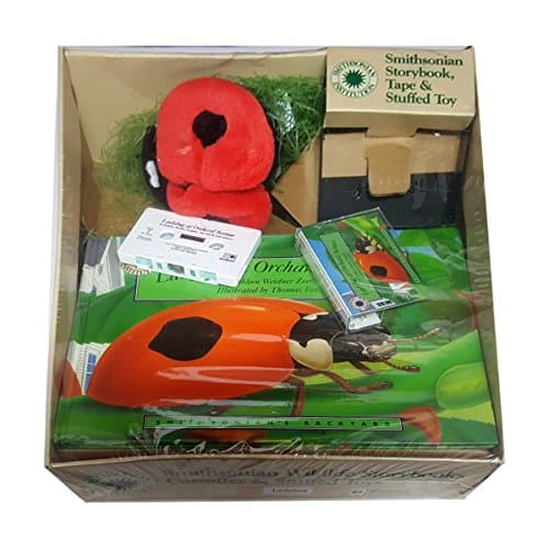 Smithsonian "Ladybug at Orchard Avenue" Story Book, Cassette Tape & Stuffed Toy