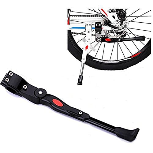 SPNRO Adjustable Bike Bracket Aluminium Alloy Side Kick Stand Adapt for Fold Bicycle 16"-20",Adults Bike 24"-700C