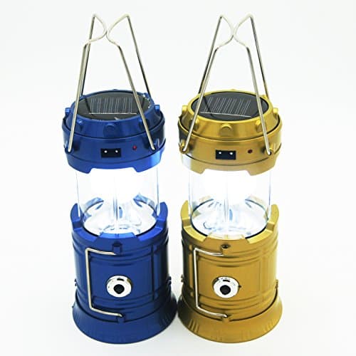 Rechargeable Solar Camp Lamp ,Outdoor Solar Camp Lamp, Flashlight Function Camping Lamp, Solar Multi-function Telescopic Camp Light, Super Bright LED Lamp (Yellow)