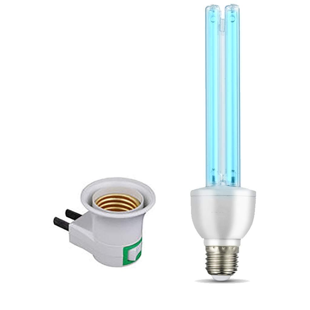 TKYZYY Uv Germicidal Disinfection Lamp Mobile Portable 15w Disinfection lamp E27 Bulb 99% Antibacterial Rate, UV-C led Portable Disinfectant Ozone Suitable For Bedroom, Pet Area