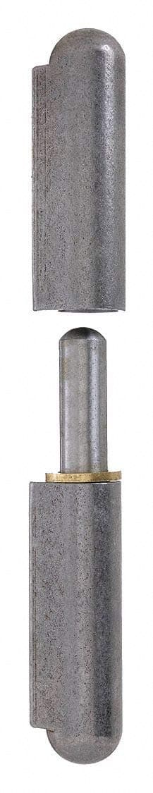 Marlboro Weld-On Hinge, Mill Finish, 5-29/32 x 1 In