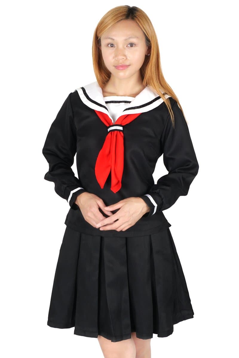 CoolChange Ai Enma Cosplay School Uniform | Costume for Jigoku Shojo Fans | Sizes S - L