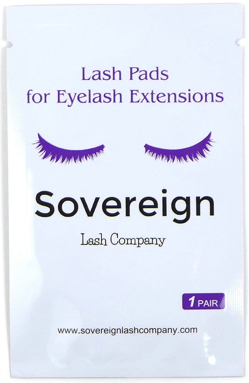 50 Pairs Lash Pads Eyelash Extension Patches Eye Gel Lint Free
