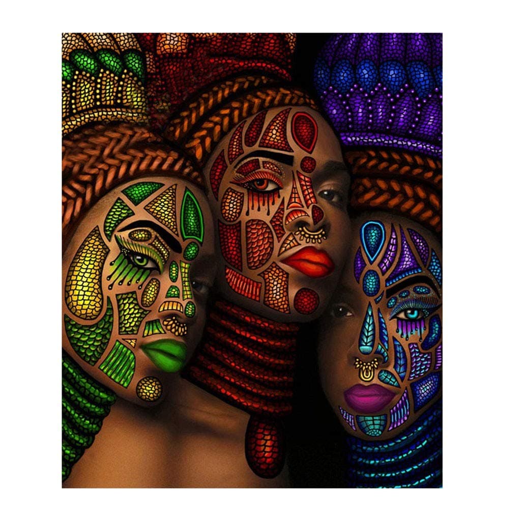 Tuu 5D Diamond Painting,Full Drill Diamond Painting DIY Resin Cross Stitch Kit Home Decor Craft (C)