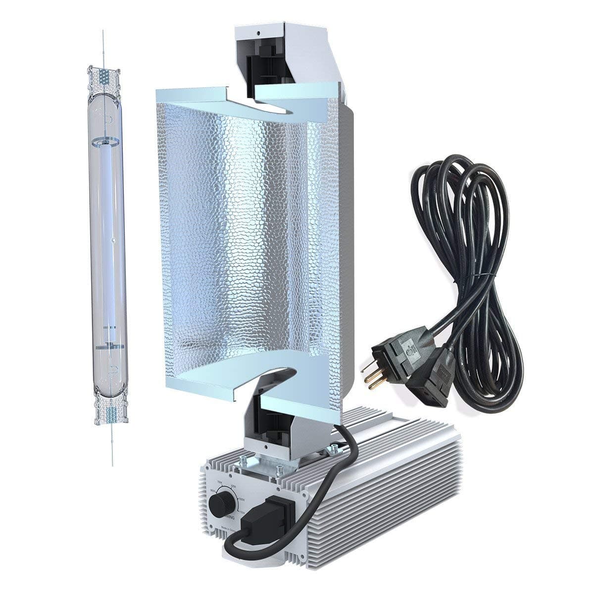 1000w HPS Dimmable Grow Light Double Ended Fixture Indoor Grower Improve Yield