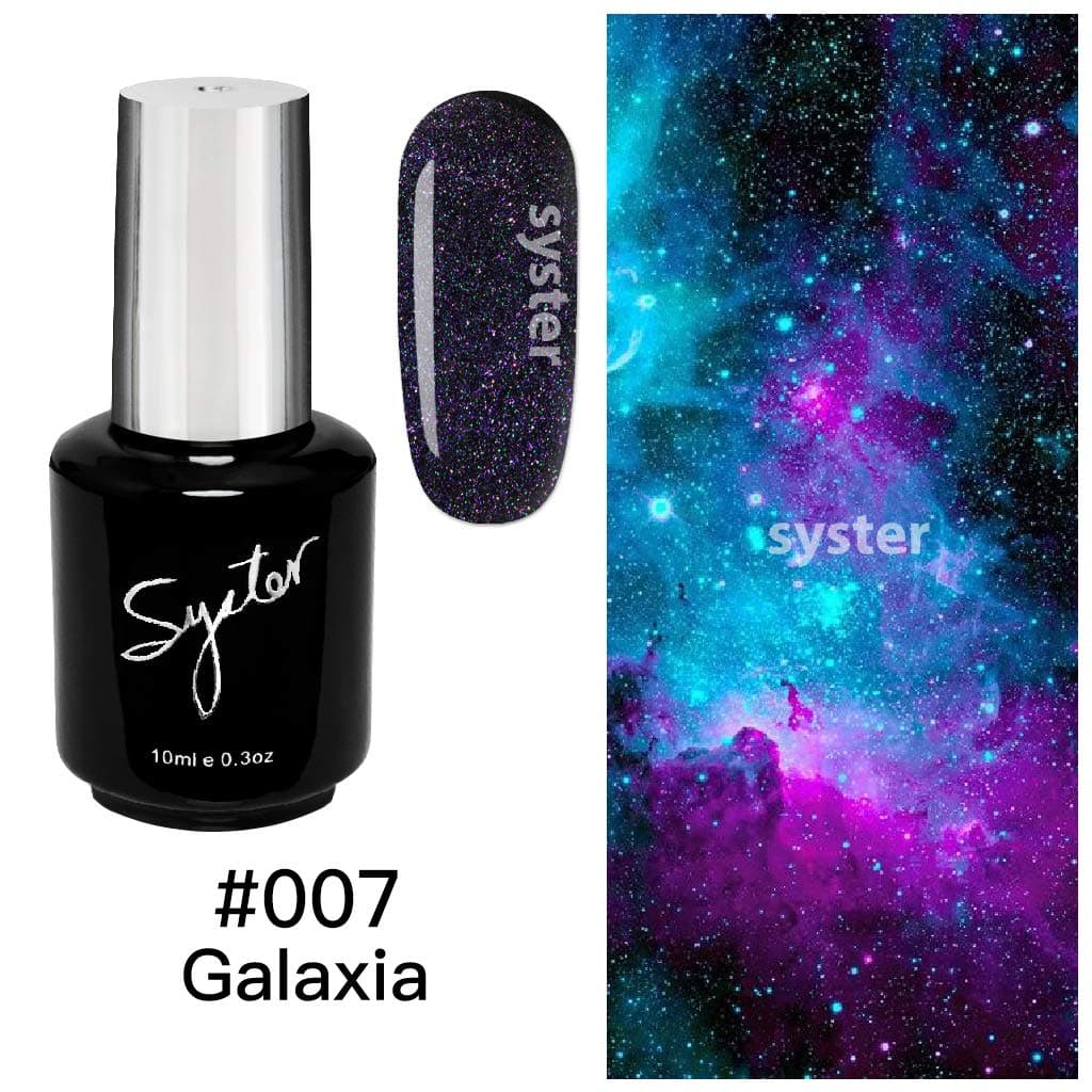 SYSTER 10ml Fall/Winter Nail Art Soak Off UV Gel Polish Manicure UV/LED Lamp (#007)