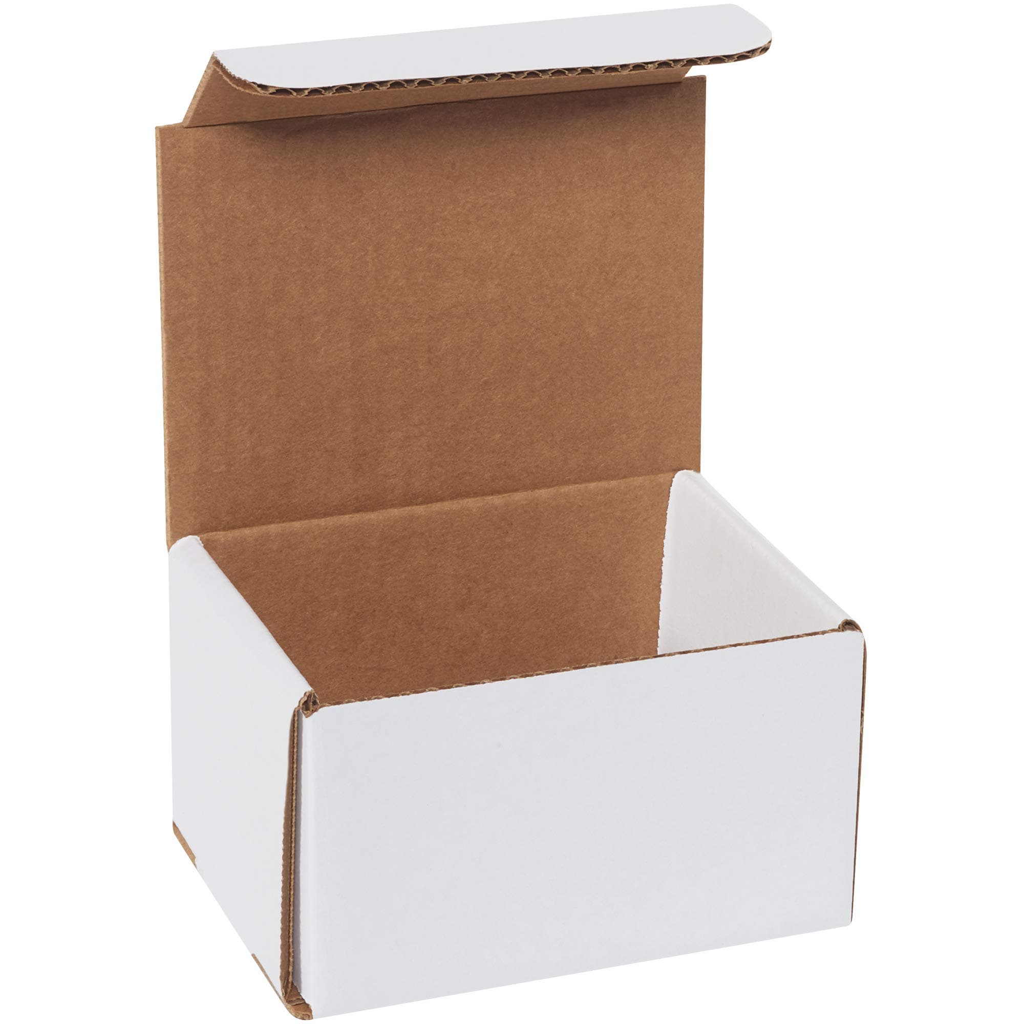 BOX USA BM543 5"L x 4"W x 3"H, White (Pack of 50)