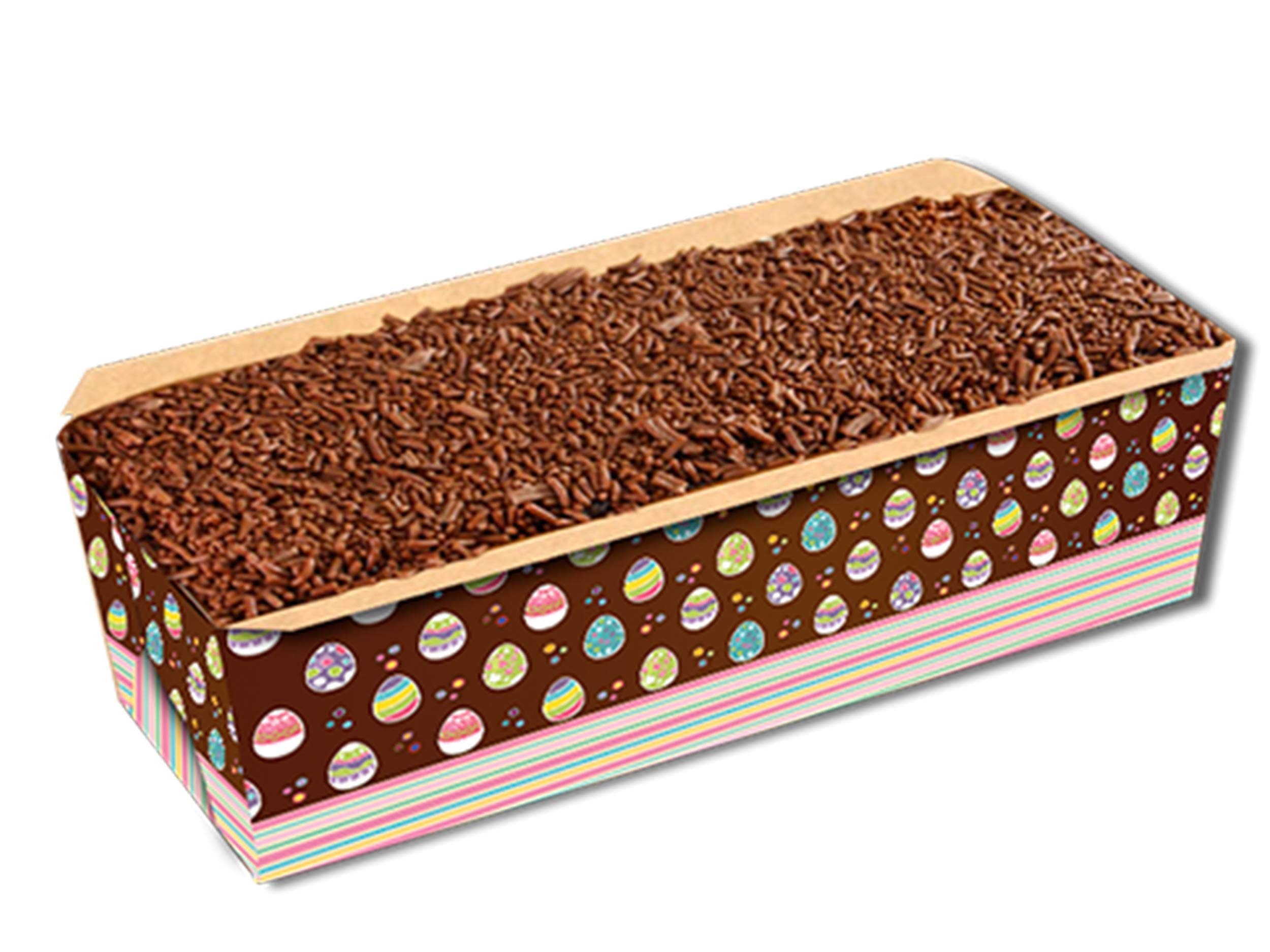 Rectangular Paper Loaf Pan Pack Molds Medium Size (PACKAGE 100, EASTER)
