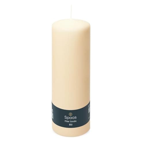 Spaas Unscented Pillar Candle