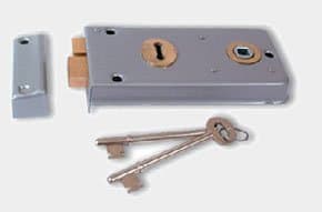 Legge Rim Lock Sash Door Lock 143mm Double Handed