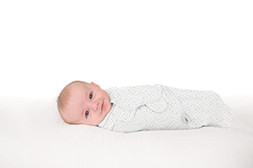 SwaddleMe by Ingenuity Original Swaddle, 100% Cotton, Improves Sleep & Calms Startle Reflex, 0-3 Months, 3-Pack - Confetti