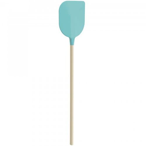 Nuts Dough scraper Flex 30cm in turquoise, Silicone, 9 x 7-Inch