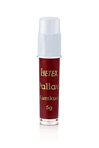 Pallavi Liquid Kumkum, 4.5g (Pack of 20) - Maroon