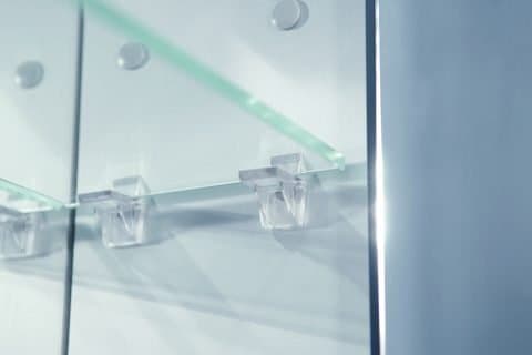 Modello 15" Mirrored Bathroom Medicine Cabinet with Mirrored Back Wall Single Door