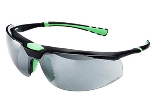 Univet 5X3 High Technology Safety Glasses With Smoke Flash Mirror Lens