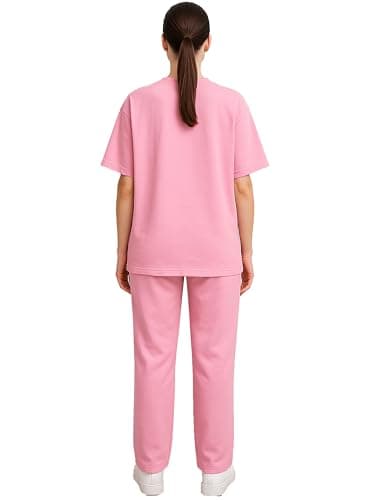 My Swag Women's Cotton Loungewear Set, T-Shirt and Pants Coordinates, Casual Wear