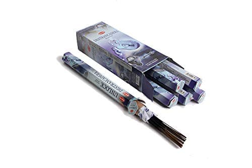 Unlock - Box of Six 20 Stick Hex Tubes - HEM Incense Hand Rolled In India