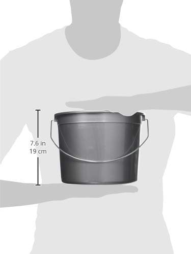 01605 Promotional Pail, 5 Quart, Silver