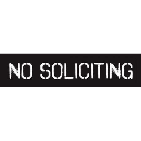 No Soliciting 2