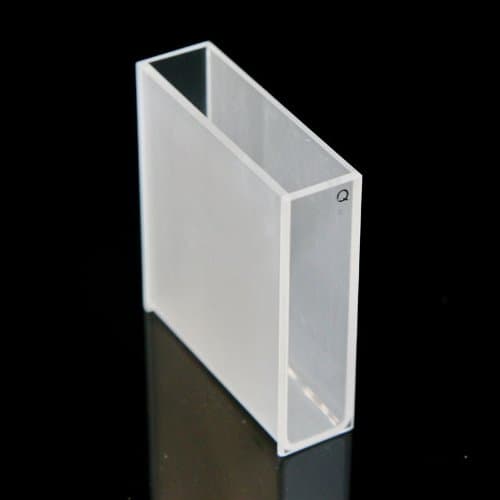 Quartz Cuvette 40 mm, 4cm cuvettes Cell Spectrometer