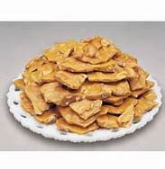 Candy Shack's Original Old Fashioned Gourmet Peanut Brittle Crunch, Gluten Free, (2) 10 Ounce Bags, Hand Made, Great Gift, Unique Holiday Gift,