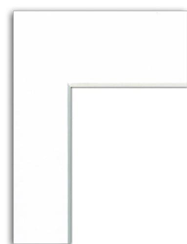 Imperial Frames White Mattboard, Fits 8 by 10-Inch Pictures into 11 by 14-Inch Frame