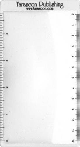 Fresnel Magnifying Lens with Ruler 1st Edition