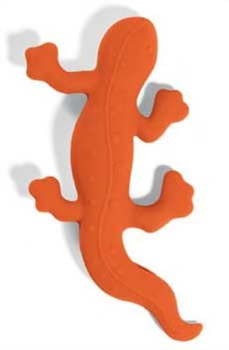 SafeChew Newt Dog Toy, Large, Tomato