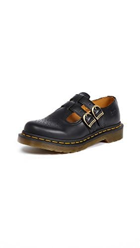 Dr. Martens - Women's Polley Slip Resistant Service Shoes, Black Industrial Full Grain