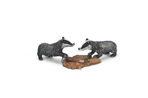 Schleich Badger Cub Toy Figure