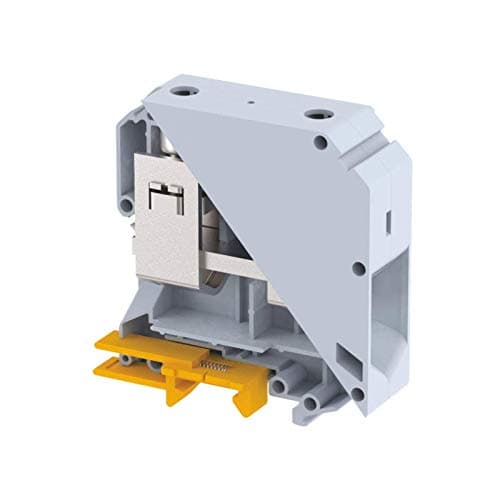 Elmex KUT 95 - Screw Clamp type Polyamide Feedthrough terminal block, suitable for 95 Sq.mm/ 232 Amps, (Pack of 10)