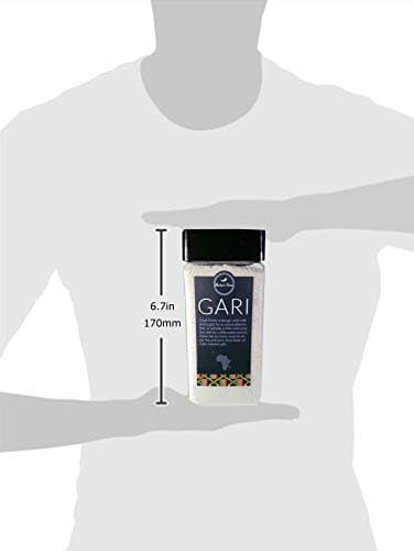 Maria's Foods White Ghana Gari Cassava Grains in Exceptionally Convenient EZ-Packs (3.5LBS)