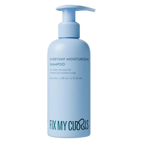 Fix My Curls Everyday Moisturizing Shampoo | For Thick Curly, Wavy & Dry Hair Types | Low Lather, Kid Friendly, Sulphate Free Co-Wash | Cruelty, Paraben & Silicone Free| Anti-Itch & Soothing | 250ml
