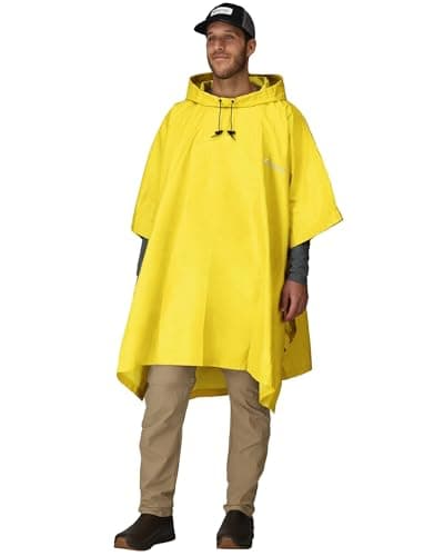 FROGG TOGGS Unisex Ultra-lite2 Waterproof Breathable Poncho Poncho (pack of 1)