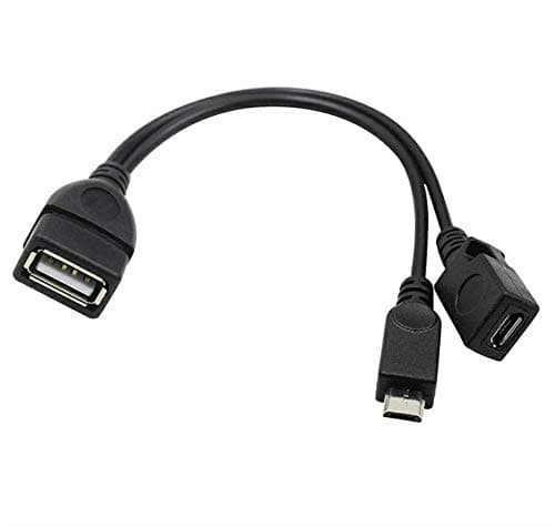ELKY USB Port OTG Adapter for AMAZON FIRE TV STICK 2 TV 3 4K Samsung Andriod Micro USB