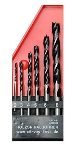 Corvus600066 Drill-Bit-Set, Wood, Multi-Color