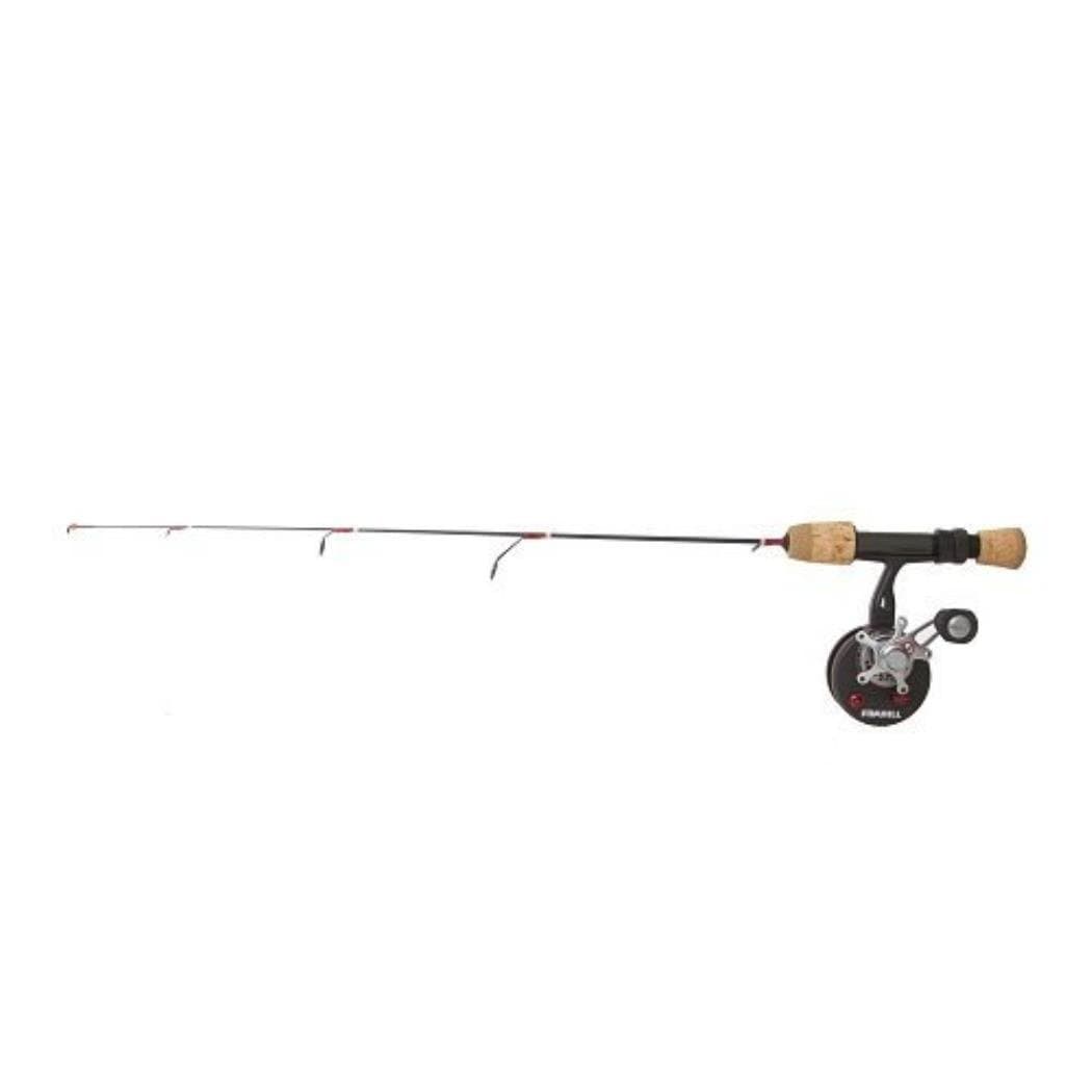 Frabill Straight Line 371 36-Inch QT Bro Series Ice Fish Combo, Black